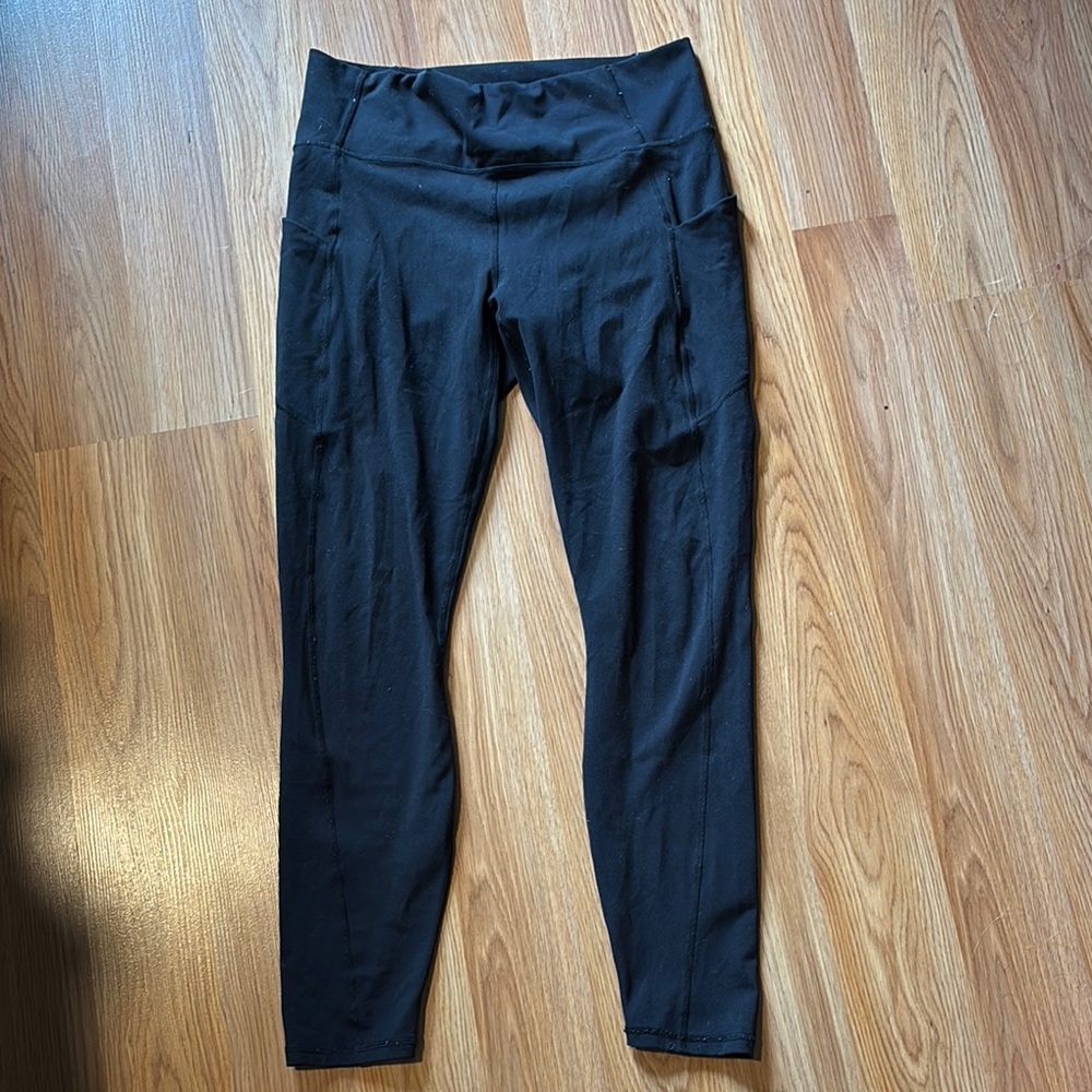 Black High-Waisted Leggings